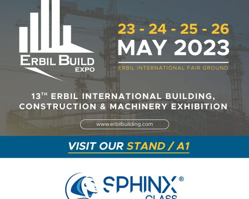 Sphinx glass participated in Erbil Build Expo 2023